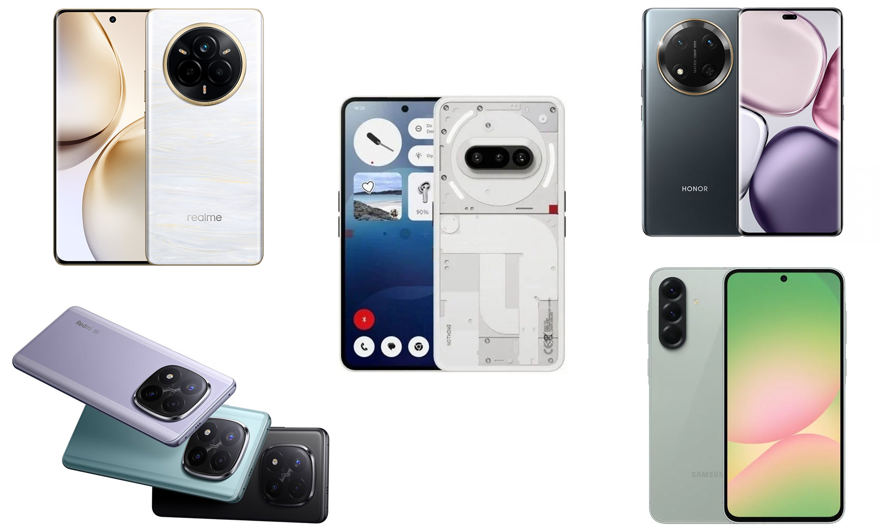 Едни от най-добрите актуални смартфони в средния клас - около 600 лв.