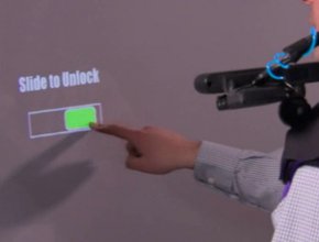 Microsoft демонстрира иновативен мобилен интерфейс с проектор