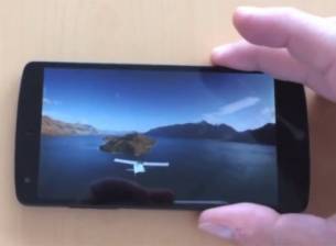 Видео на Nexus 5 в действие