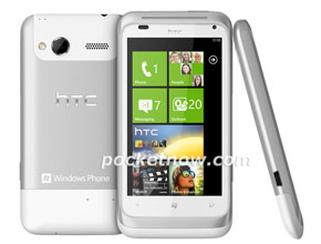 Снимка на HTC Omega с Windows Phone Mango