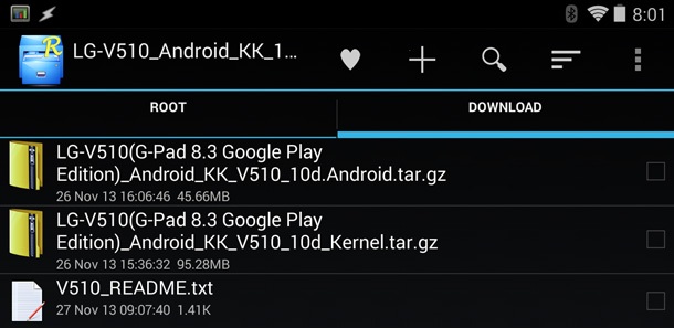 LG V510 ще е Google Play Edition на LG G Pad 8.3