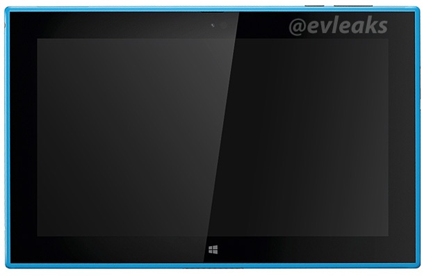 Снимки на Nokia Lumia 2520 в синьо и червено