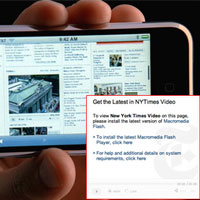 Стив Джобс: Flash не е достатъчно добър за iPhone