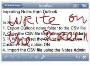 Приложения за iPhone с разпознаване на ръкописен текст
