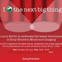 Още за плановете на Sony Ericsson за 14 юни