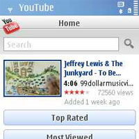 Google пусна YouTube клиент за S60 и WM