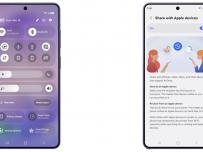 Серията Galaxy S26 вече получава поддръжка за AirDrop през Quick Share