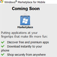 В очакване на Windows Marketplace for Mobile