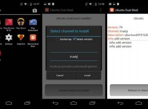 Опция за инсталиране на Ubuntu и Android в едно устройство