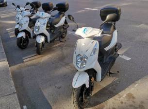 В София има и услуга за споделени скутери