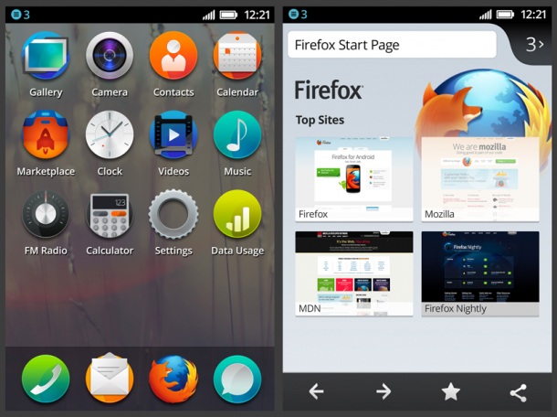 Mozilla анонсира смартфони с Firefox OS за 25 долара
