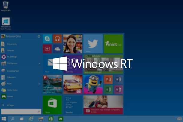 Windows 8.1 RT ще получи ъпдейт с новото стартово меню през септември