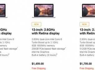 Apple освежи лаптопите MacBook Pro с Retina дисплей и намали цените им
