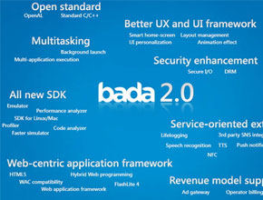 Samsung се надява да продаде 10 милиона телефона с bada през първата половина на 2011 г.