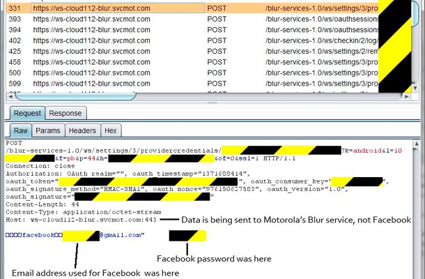 Motorola рискува сигурността на личните данни на потребителите си