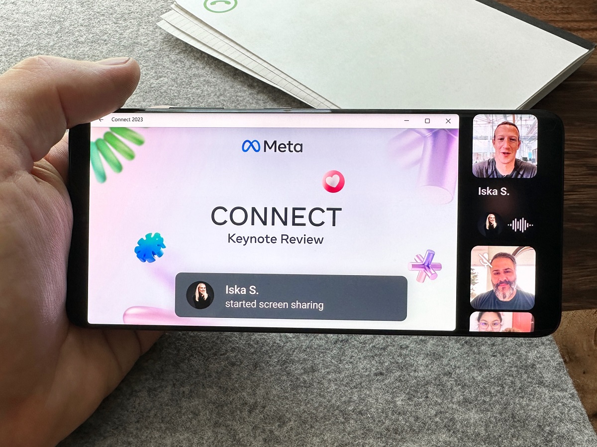 Опцията за споделяне на екрана през WhatsApp достига до всички