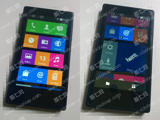 Снимки на Nokia X показват повече от интерфейса