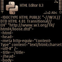 HTML редактор за Symbian
