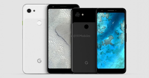 Появиха се рендъри на Google Pixel 3 Lite XL