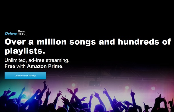 Музикалната услуга на Amazon се казва Prime Music