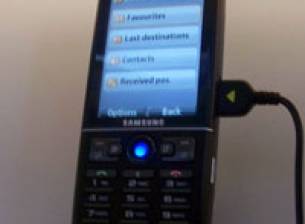 Samsung i550 - смартфон с платформата S60 и GPS приемник