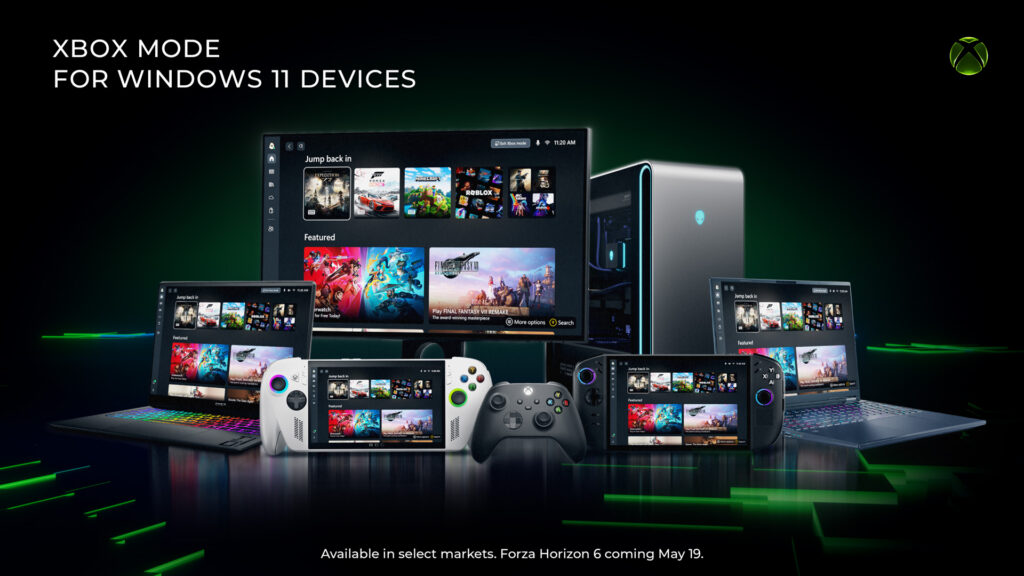 Режимът Xbox вече се разпространява за компютри с Windows 11