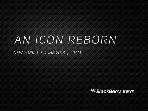 BlackBerry KEY2 ще бъде представен на 7 юни