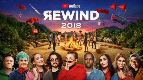 YouTube Rewind 2018 е вторият най-нехаресван клип в YouTube