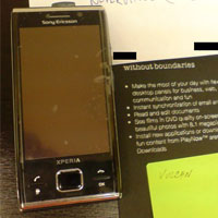 Нови снимки и видео на Sony Ericsson XPERIA X2