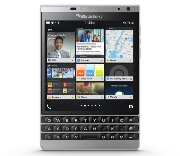 BlackBerry Passport Silver Edition залага на стомана, но запазва останалото