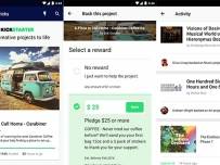 Kickstarter пусна приложение за Android
