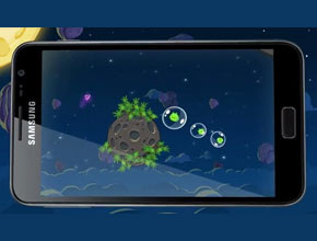 Кратко демо на Angry Birds Space