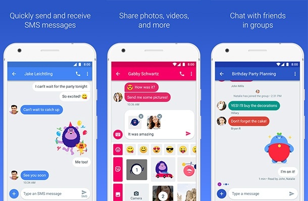 Google ще бори iMessage с нова комуникационна услуга за Аndroid