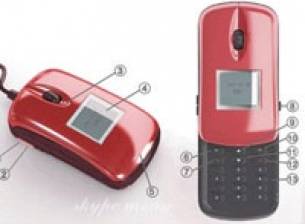 Слайд телефон за Skype и мишка в едно