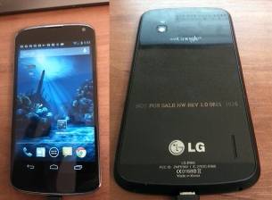 Нови снимки на LG Nexus плюс повече данни за характеристиките (обновена)