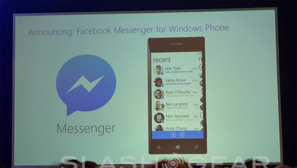 Facebook Messenger скоро и за Windows Phone