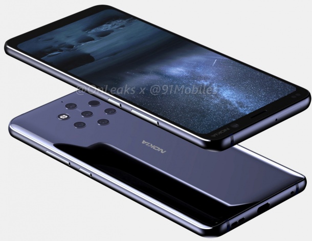 Видео и снимки показват по-добре Nokia 9 с петорна камера