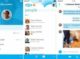 Skype за iOS вече с интерфейса на Windows Phone