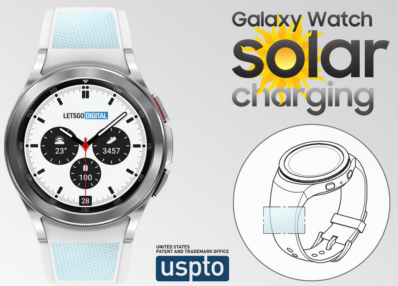 Samsung може да добави опция за зареждане от слънцето към бъдещите си часовници