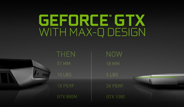 NVIDIA Max-Q обещава тънки и мощни геймърски лаптопи