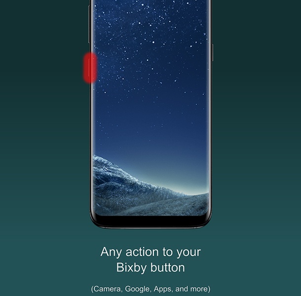 Приложение променя функцията на бутона за Bixby в Samsung Galaxy S8