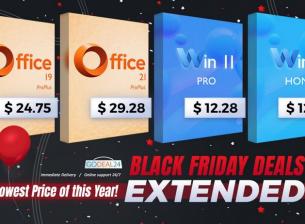 Коледа в Godeal24: Microsoft Office 2021 и Windows 11 на цени от $12