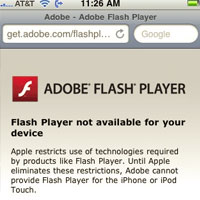 Adobe сменя тактиката с Flash за iPhone