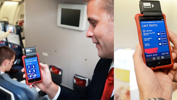 Авиокомпания мина изцяло на Windows Phone