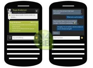 Изображения на новия BlackBerry Messenger