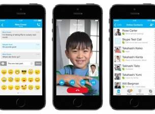 Skype за iOS с обновен интерфейс