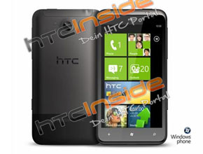 HTC Eternity е смартфон с Windows Phone и предна камера