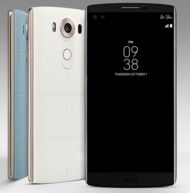 LG V10 има два екрана и две селфи камери, дава началото на нова премиум серия