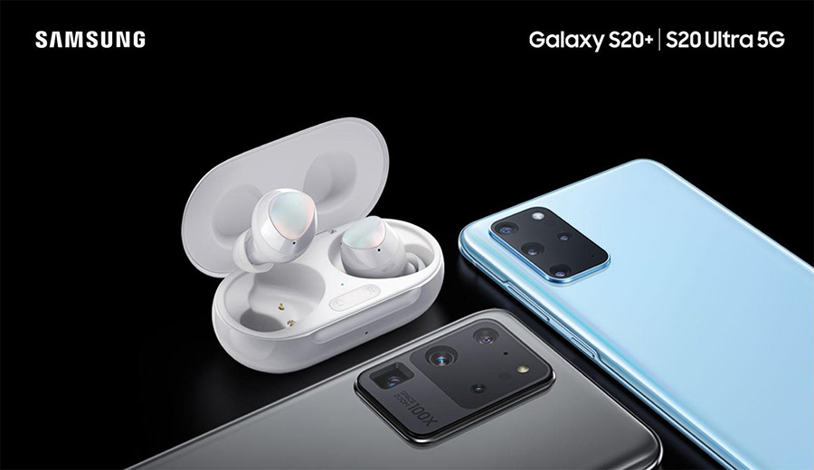 Поръчките за Samsung Galaxy S20 в Европа също ще идват с Galaxy Buds+
