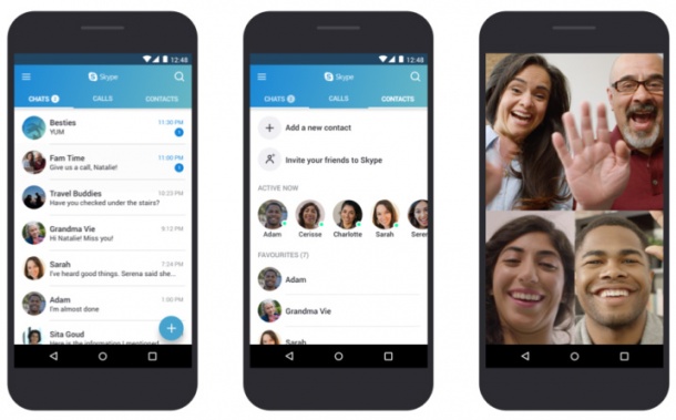 Skype вече е оптимизиран за по-стари устройства с Android